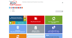 Desktop Screenshot of hivcareconnect.com